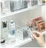 Acrylic Mirror Cabinet Partition Transparent Cosmetics Storage Box Facial Mask Holder Eye Shadow Storage Shelf Makeup Organizer 3