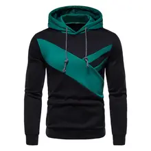 

High-end fashion spring and Autumn men's pullover brand fashion Europe and America simple casual handsome hooded men's hoodie