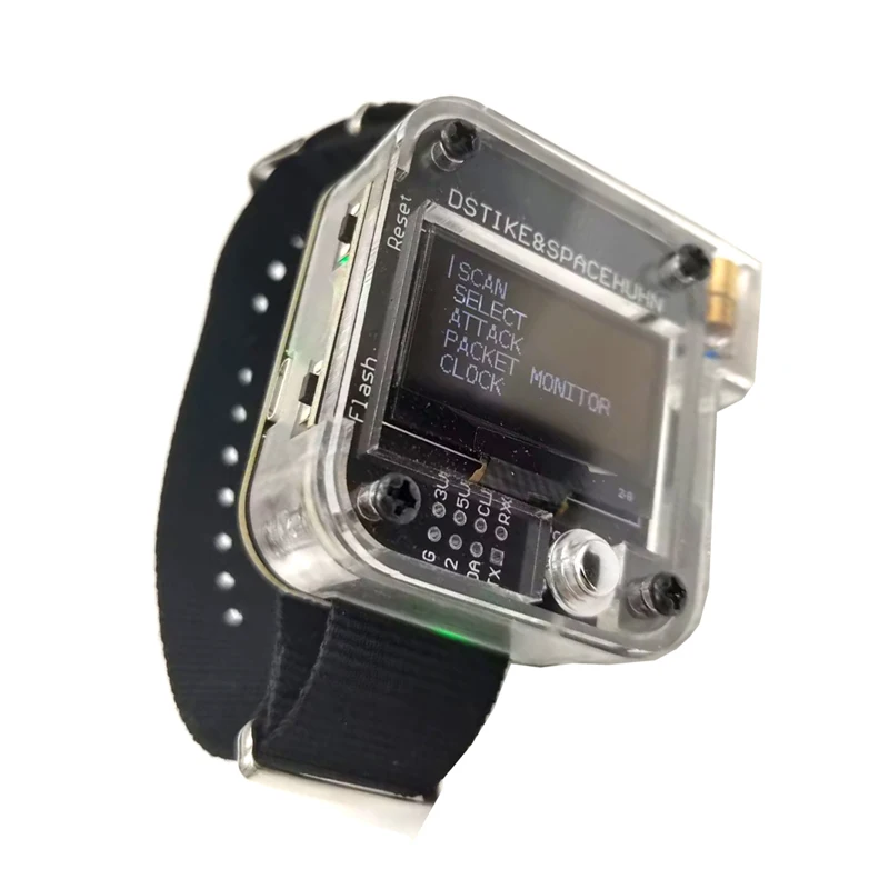 

WiFi Deauther Watch V3 ESP8266 Development Board | Wearable Smartwatch |OLED&Laser| Attack/Control/Test Tool|LOT for DSTIKE Node