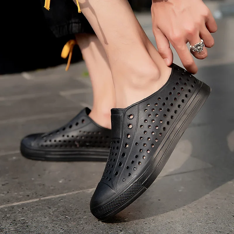 남녀공용 경량 러닝화, 메쉬 통기성 캐주얼 신발, 플랫 소프트 바닥 스니커즈, 미끄럼 방지 야외 여성 신발, 2021 여름