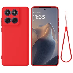 Coque Lanyard Anti-choc en Silicone Respectueuse de la Peau
