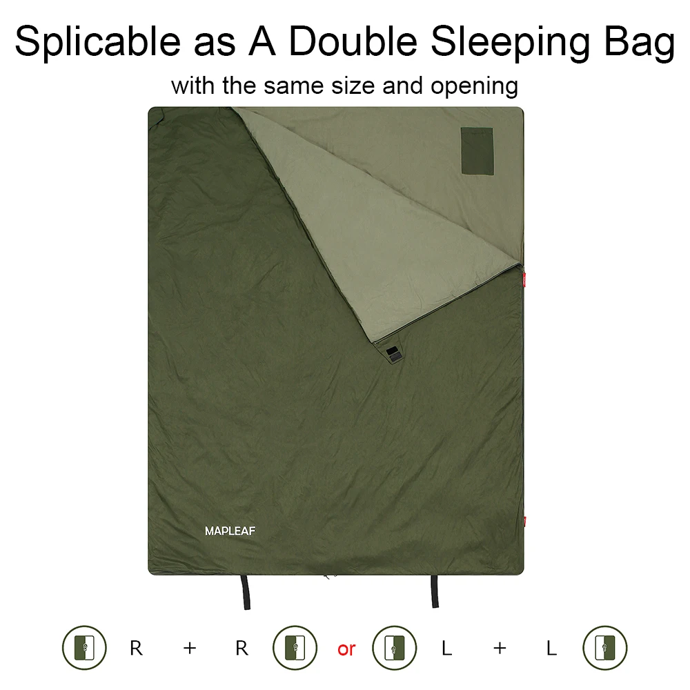Splicable Sleeping Bag Portable 2