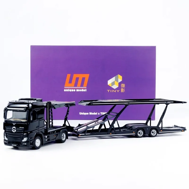 1:64 Scale Model Car Alloy Die-casting Toy Benz Actros