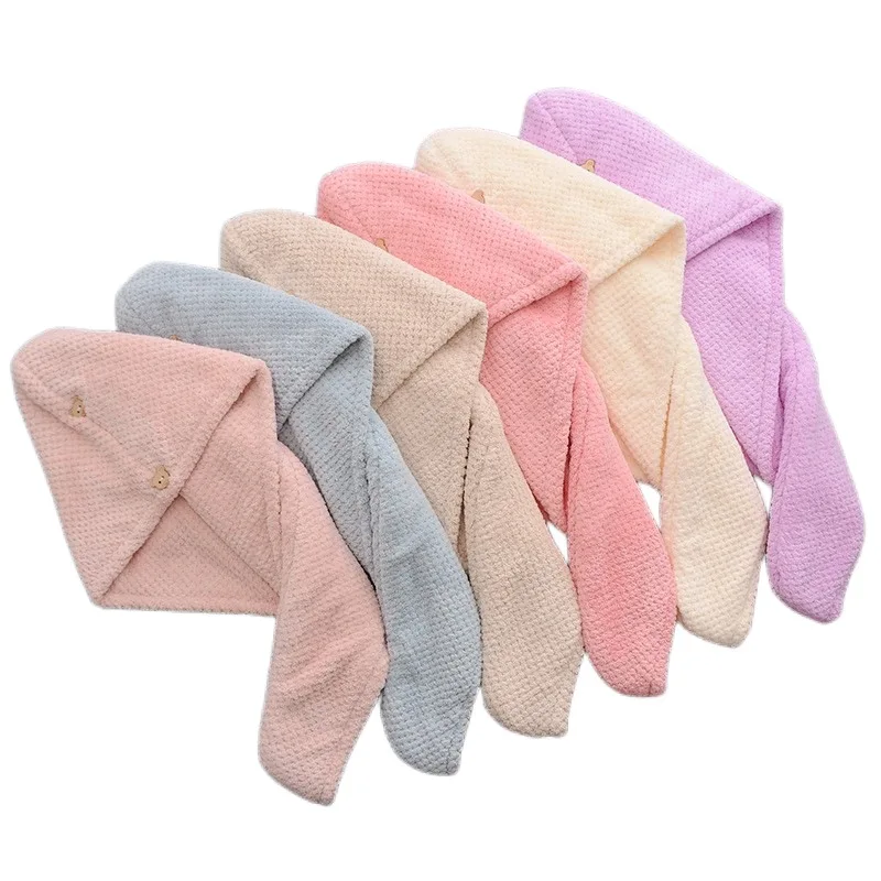 1PCS Quick drying shower cap Hair quick drying fast absorbent headband Dry shower cap hair