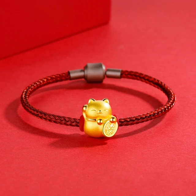 Buy Gold Cat Bracelet, Cat Charm Bracelet, Cat Bracelet, Cat Jewelry Online  in India - Etsy