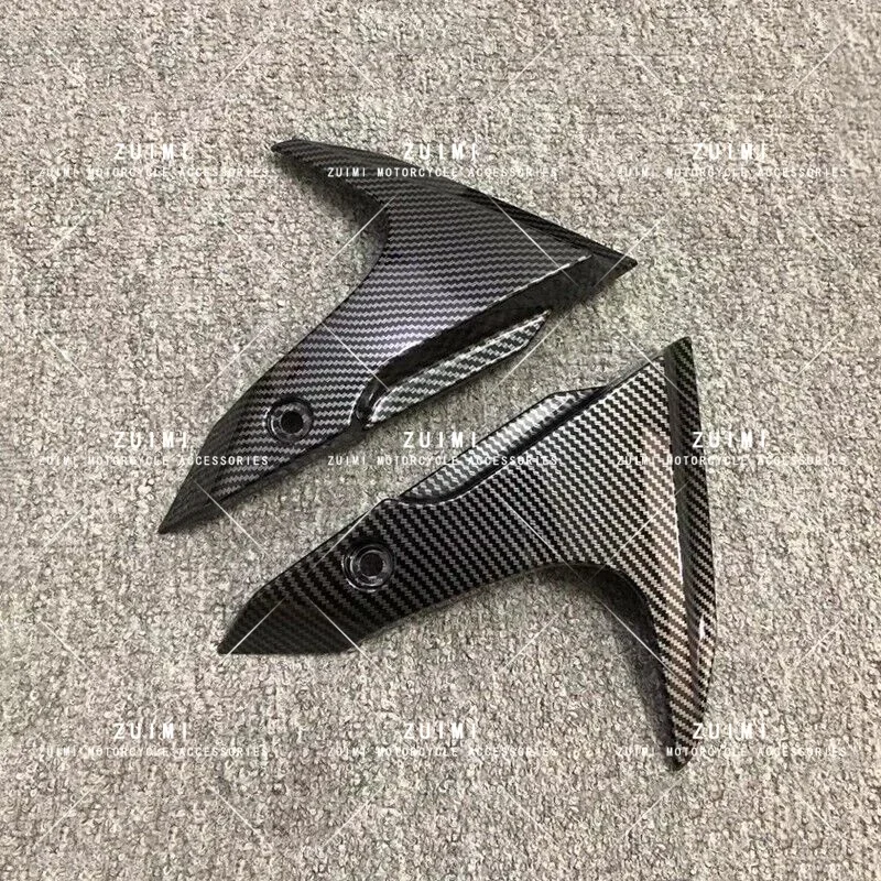 For YAMAHA FZ07 MT-07 2012-2013-2014-2015-- Carbon Fiber Front Fender Mud Guard Side Fairing