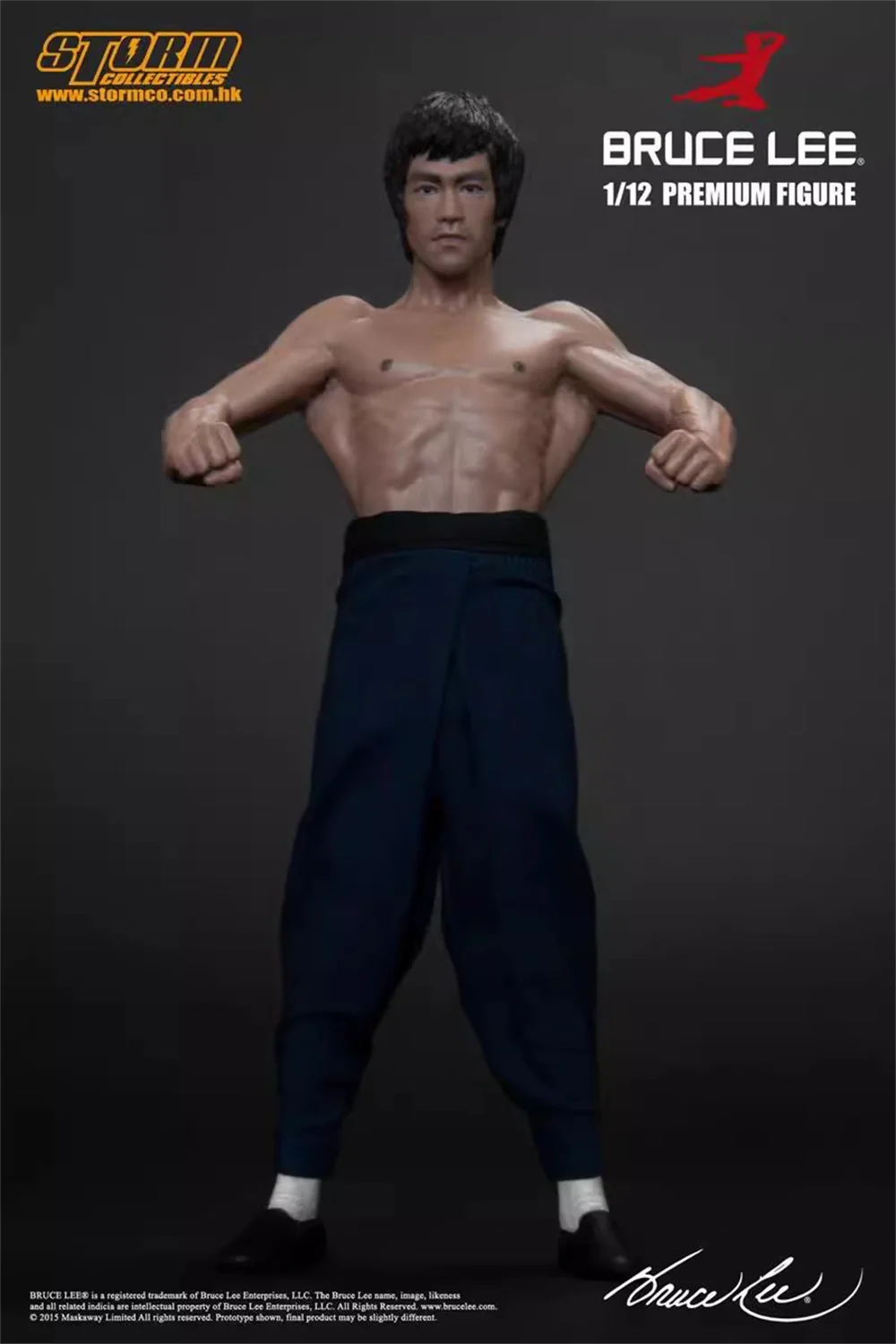 1/12 Storm Toys Bruce Lee The Chinese Kung Fu Con 2 Head Model Set Completo Action Figure Gift For Fans Collect