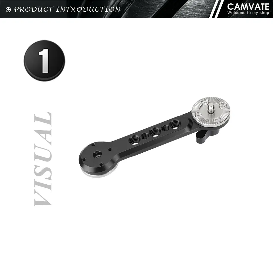 ARRI Rosette Extension Arm With Double-ended M6 Thread (Non-stretch) For DSLR Ca