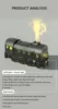Small Train Aromatherapy Machine Retro Desktop Remote Control Home Bedroom Air Humidifier Creative Hydrator USB Plug-in 4