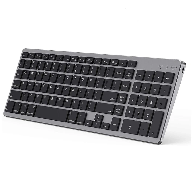 Clavier Sans Fil Bluetooth Ultra Fin, Rechargeable, Compatible Avec Mac  Os/ios/ipad Os Pour Macbook - Claviers - AliExpress