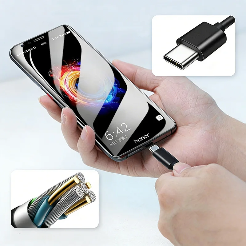 USB 3.2 타입 C to A 케이블 10Gbps 60W PD 고속 충전 데이터 전송 갤럭시 S23 S22 노트 20 픽셀 아이패드 프로 SSD 안드로이드 오토용