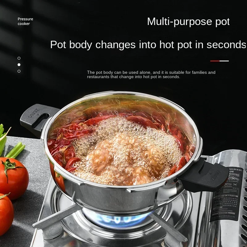 Pressure Cooker 18cm Stainless Steel Pots and Pans Non stick pan Kitchen accessories induction general