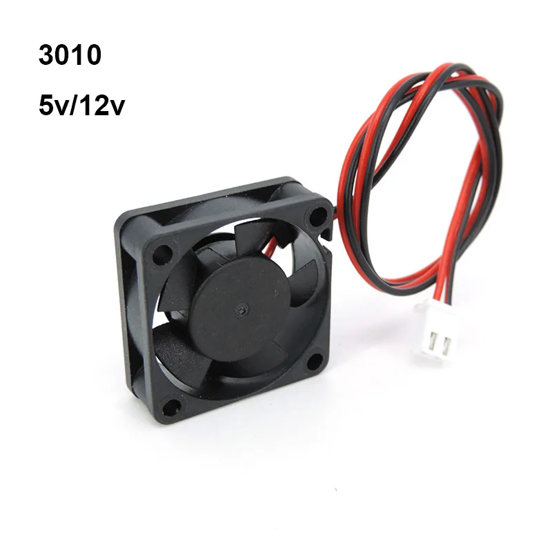 3D Printer Fan DC 5V 12V 24V 3010 Mini Cooling Fan