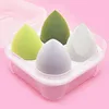 4pcs/bag Fashion Make up Blender Cosmetic Puff Makeup Sponge Foundation Powder Sponge Beauty Tool Makeup Tool Accessories 3