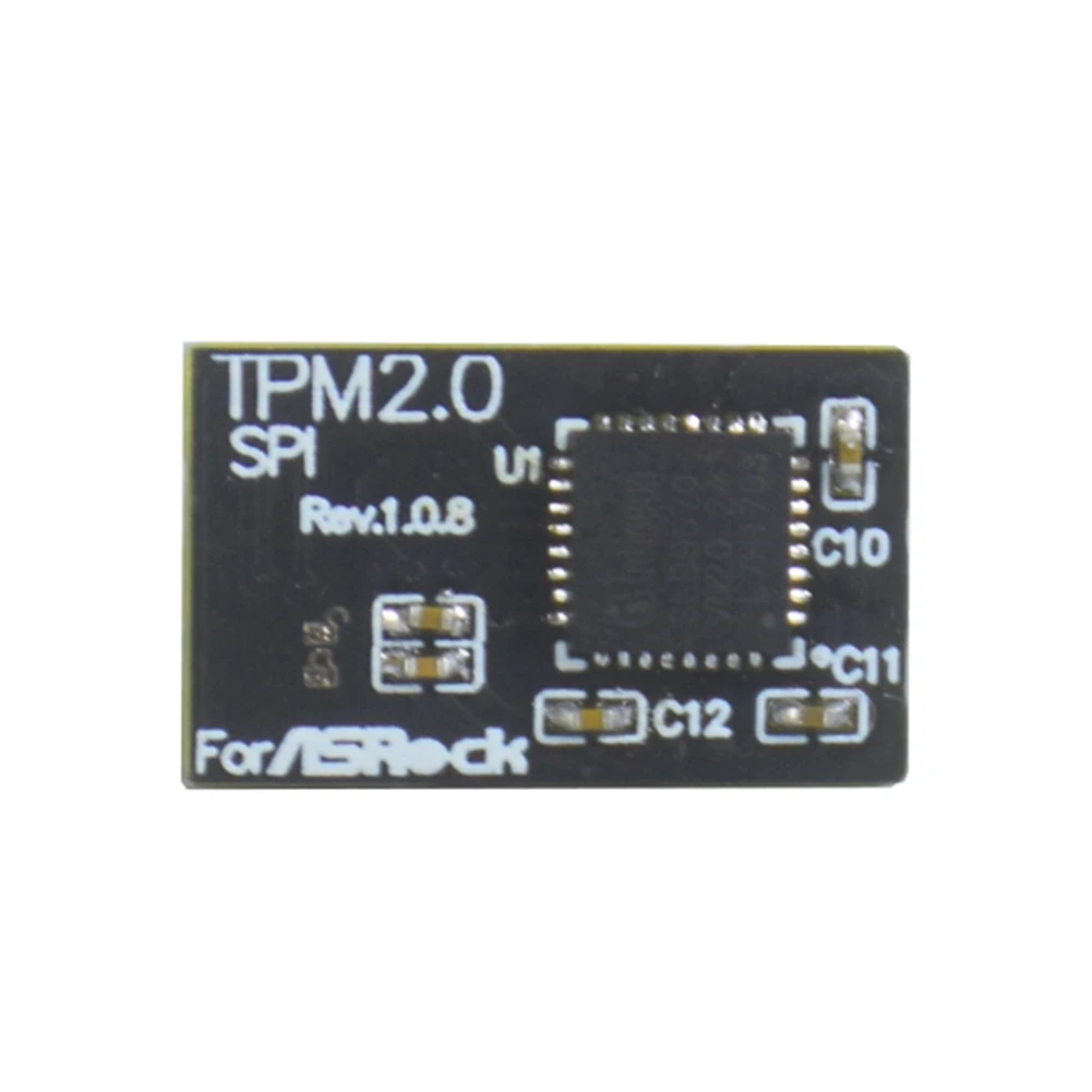 TPM 2.0 Module 14 Pin Secure Storage Encryption Security Module SPI Security Components Replacement for Asrock Mainboard