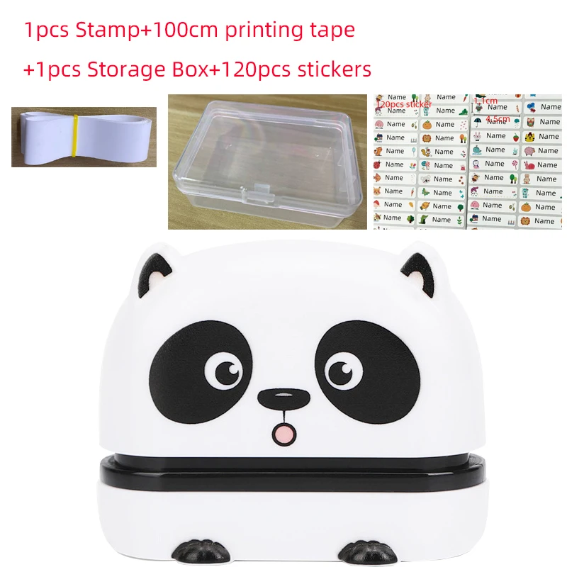 Baby Name Stamp Custom-made DIY Gift for Children Seal Student Clothes Chapter Not Easy to Fade Toy