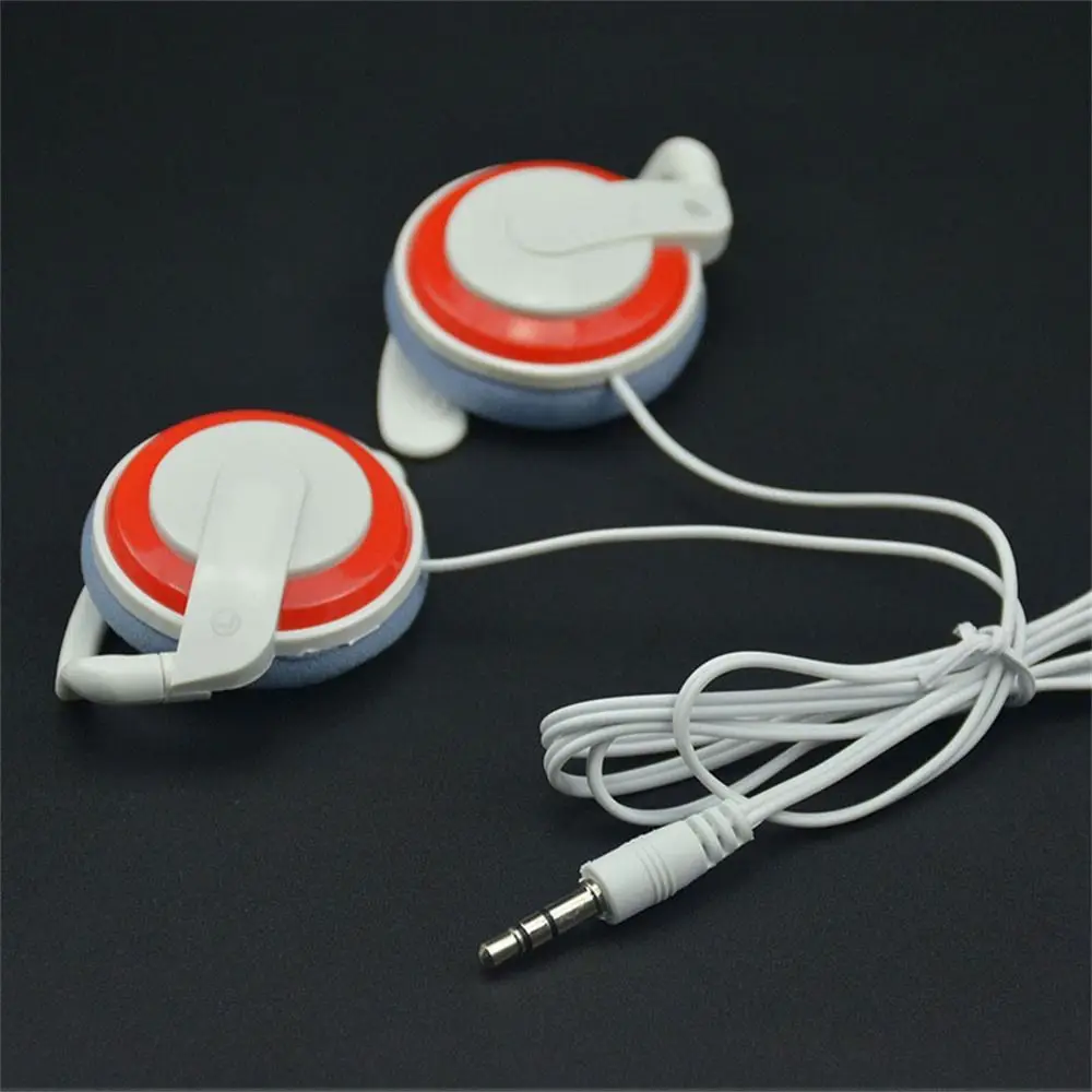 Cuffie Stereo con Filo da 3,5mm, Auricolari Over-Ear con Gancio per Orecchio, per Computer ed Elettronica di Consumo - Image 2