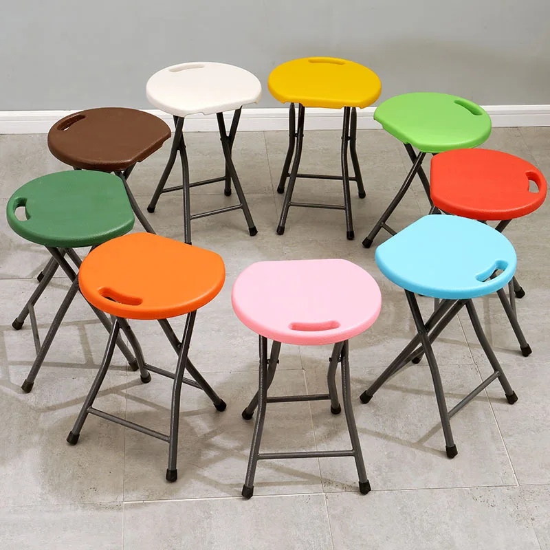 Luxury Going Out Home Folding Portable Stool, Folding Chair Without