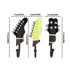 3PCS Nordic Guitar Decorative Hook Resin Craft Music Home Decor Wall Hook 6