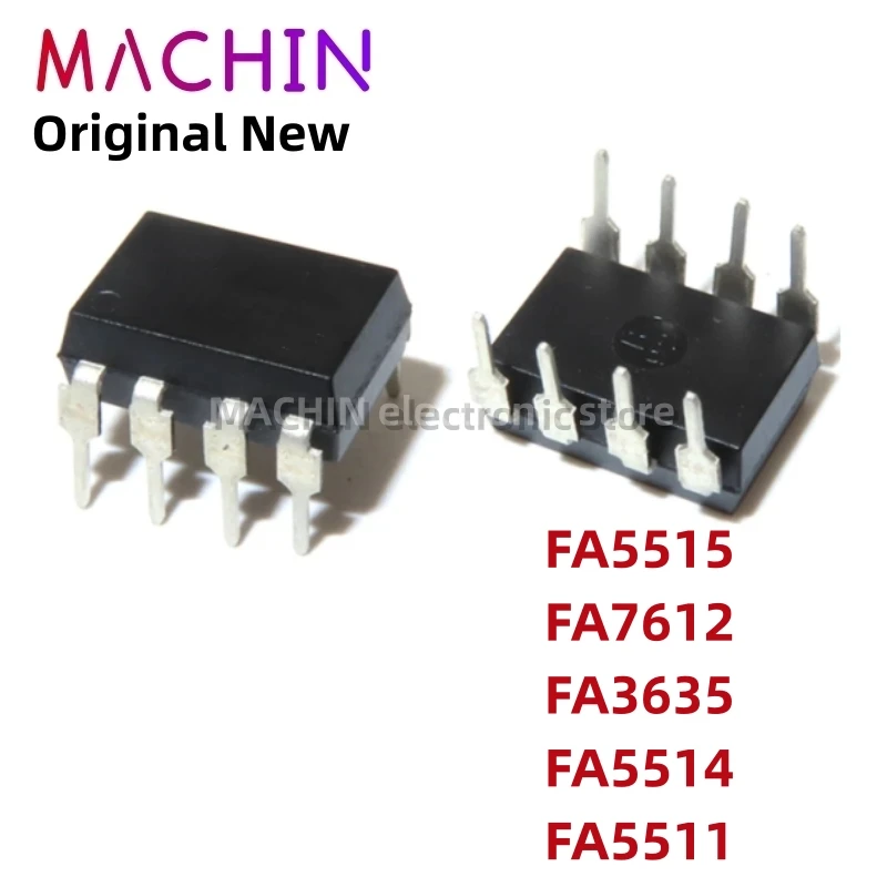 

1 шт., чип управления питанием FA5515 FA7612 FA3635 FA5514 FA5511 DIP-8 DIP8