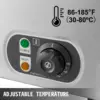 VEVOR  Electric Catering Food Warmer Steam Table 2 3 4 6 Pan Stainless Steel Adjustable Temperature Buffet Restaurant Commercial 4