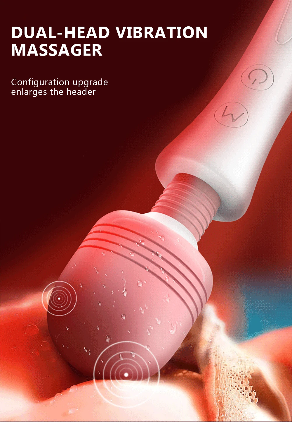 Dildo 10 Geschwindigkeit Vibrator Weiblich Leistungsstarke Big Head AV Zauberstab Klitoris Stimulator Erwachsene Waren Se Erwachsene Gute_voghion.com