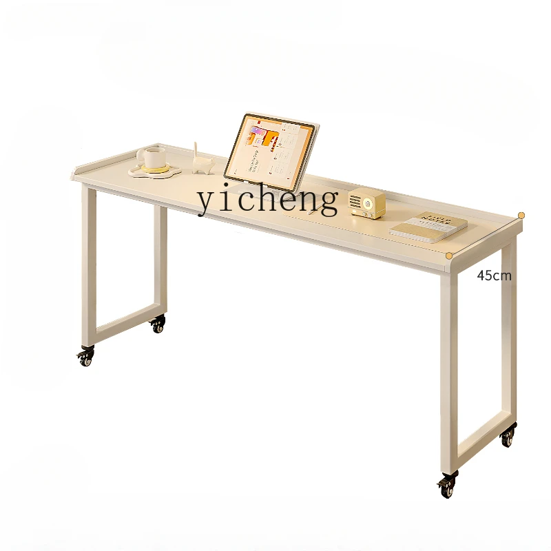 

Tqh Lazy Bed Table Movable Desk Long Table Home Bedroom Tailstock Table