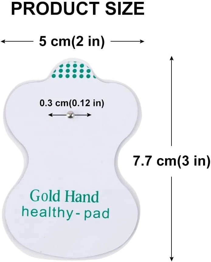 24pcs TENS Pads Compatible Replacement Comfortable Safety Electrodes Premium  Guarantee Durability Reusable Electrode Pad 4