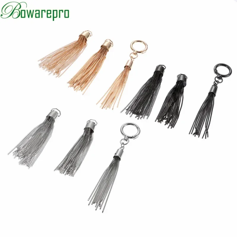 bowarepro Metal Cap Tassel Jewelry Curtain Garments Decorative Accessories DIY Key Cell Phone Bag Fringe Trim Tassels Pendant *1 tassel fringe,tassel decoration,tassel accessories,tassel trim,mini tassels