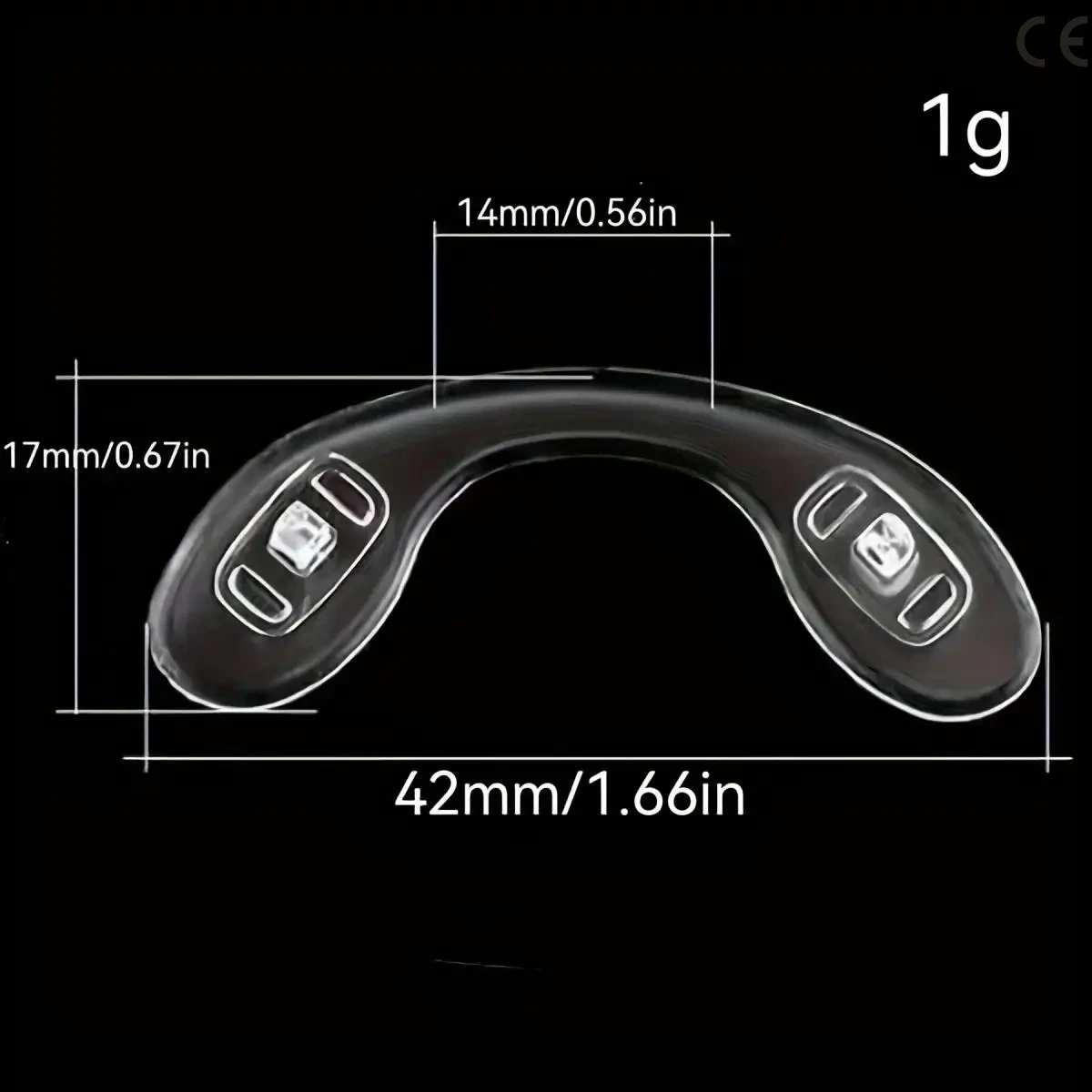 Plaquettes Nasales Silicone Ultra-doux pour Lunettes - Lot de 1/2/4