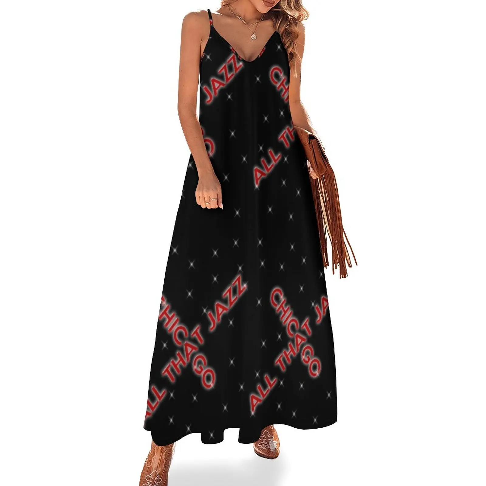 

New Chicago - All That Jazz Sleeveless Dress woman dress beach outfits for women summer woman dress 2023 women party dresses