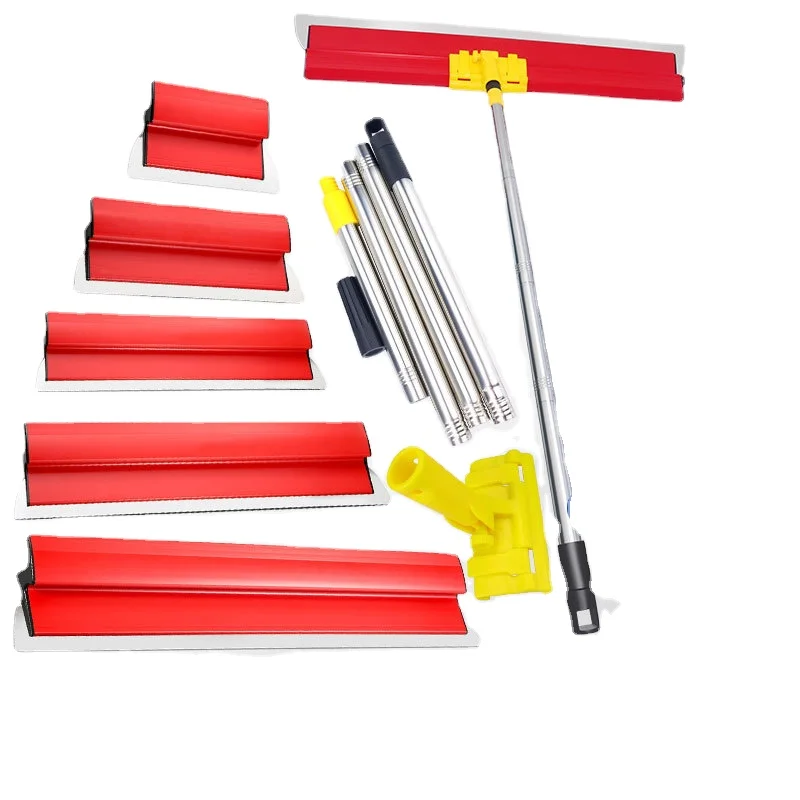 Drywall Tools Set Stainless Steel Drywall Smoothing Spatula Skimming Flexible Blade for Cement Wall Construction Tools