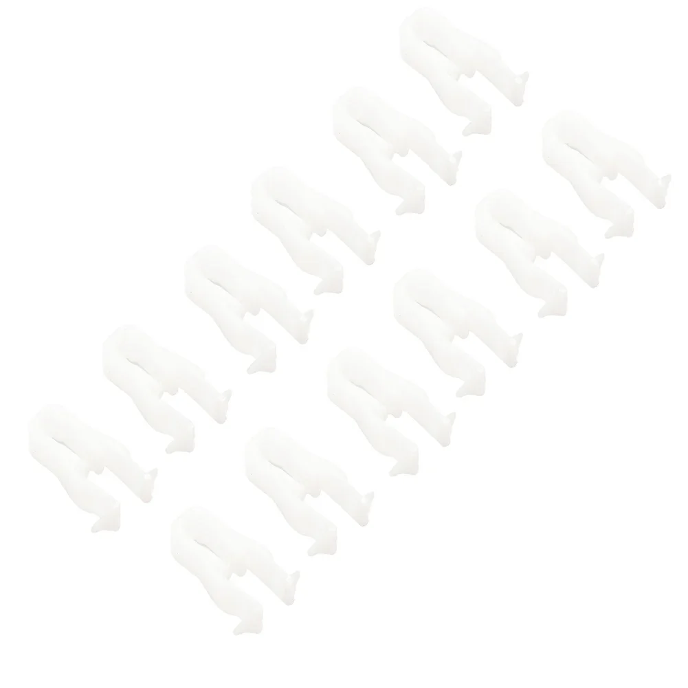 

50pcs 1.8*1.2cm Car Instrument Panel Dashboard Rivet Retainer Clip 6mm Hole White Plastic Trim Clips Auto Fastener Clip