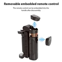 Universal Mini Selfie Stick Portable Phone Holder Shooting Aid Versatile Integrated Design Bluetooth Remote For Live Broadcas - Image 3