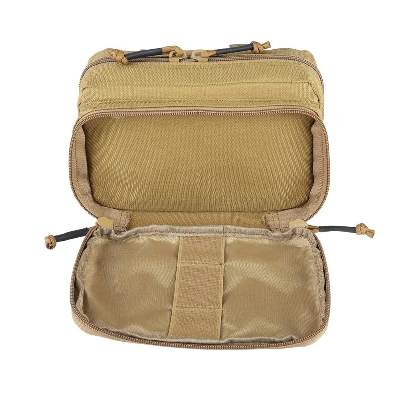 Outdoor 1000D Nylon Molle Tactical Bag Emergency Pouch Military Travel Waist Pack Camping Lifesaving Case outdoor waist bag