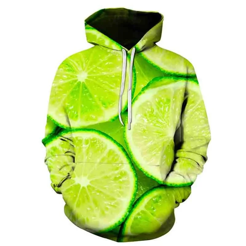 thumbnail image 1 of Sudadera con capucha con estampado 3D de frutas y dulces para hombre, sudaderas casuales divertidas de talla grande para mujer, ropa de calle para hombre, sudadera con capucha para hombre, 1 of 5