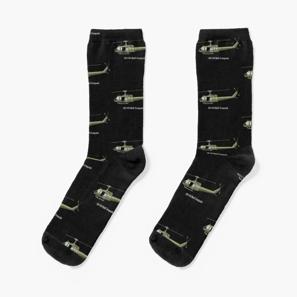 UH-1 huey helicopter Socks Gifts For Men ml505 batman helicopter molmo