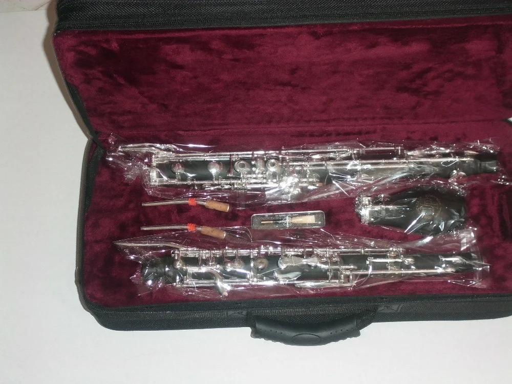 Best Sell F Bakelite English Horn Price F Tone Hard Rubber Material Instrument Body Silver Plated Keys English Horn (JEH-100)