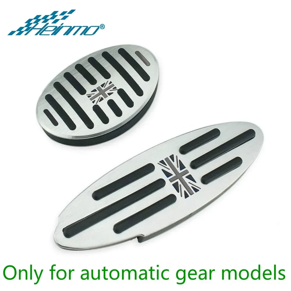 Auto Footrest Pedal Cover For MINI Cooper Countryman Accessories F60 R60 Clubman F54 R55 One R50 R53 R61 F55 F56 Automatic Gear car accessories car pedals pedal cover stainless steel pedal cover