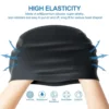 Silicone Swim Cap,Classic Unisex,Adult & Kids,Comfortable Durable Non-Slip Elastic Waterproof Swimming Hat,for Long & Short Hair 3