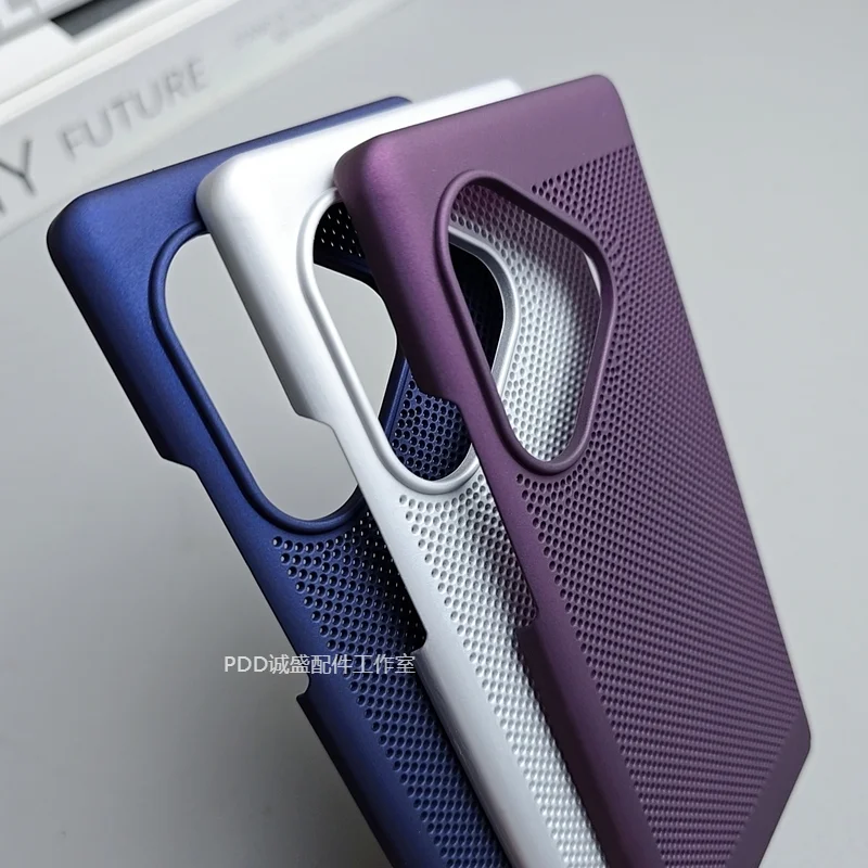 Slim Cooling Fashion Phone Case - Lightweight PC Hard Back Cover with Stylish Bumper Design