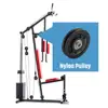 4 Pcs Bearing Pulley 60 70 88 90 95mm Nylon Silent Pulley For Strength Gym Equipment Longmen Frame Accessories 4