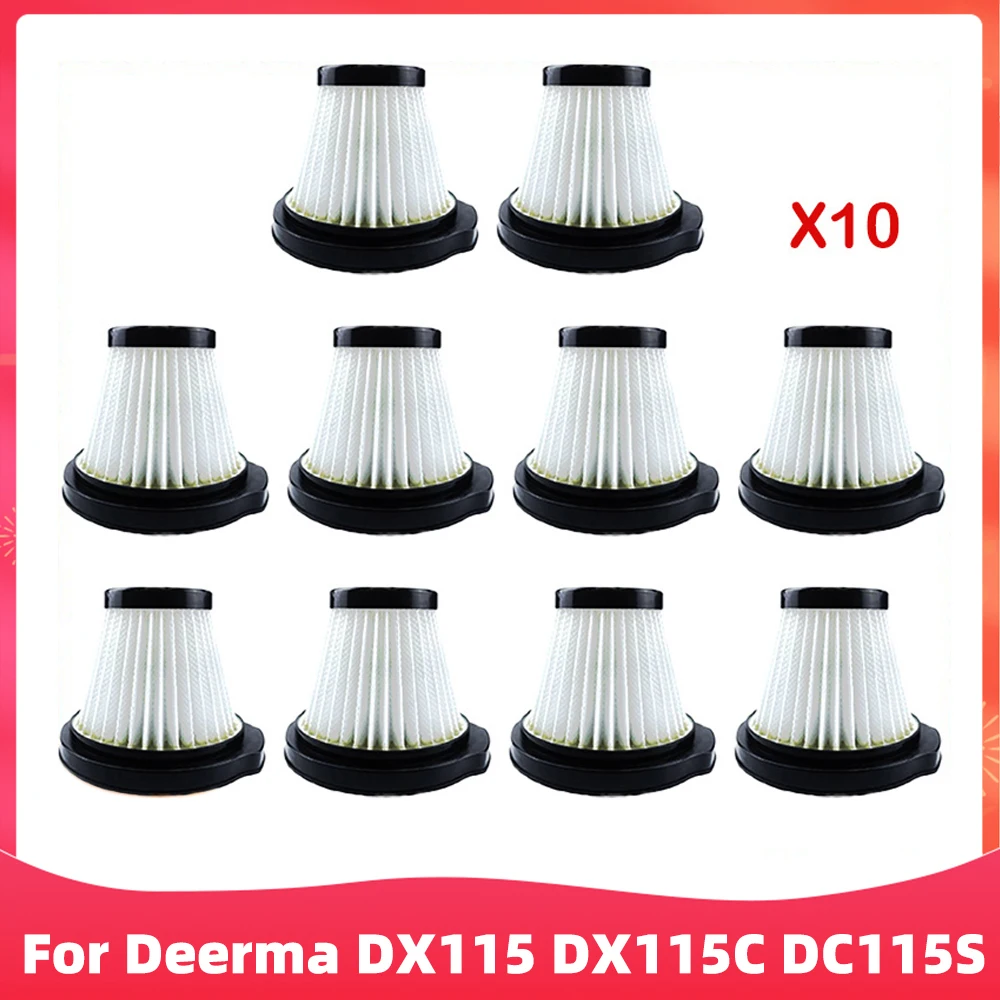 Compatible For Deerma DX115 / DX115S / DX115C HandHeld Vacuum Cleaner Hepa Filter Replacement Spare Parts Accessories