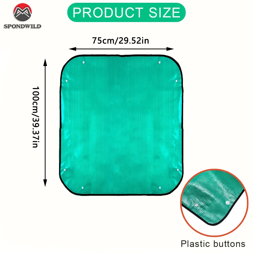 Foldable Waterproof Planting Mat Set - Reusable Gardening and Potting Pad