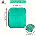 1pc green 75x100cm
