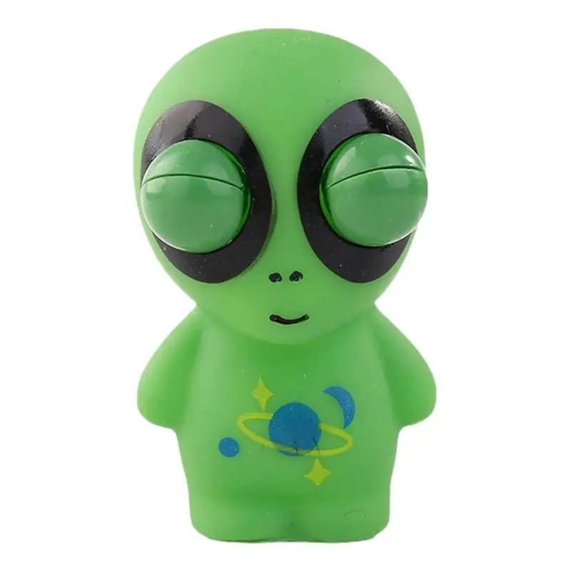 Alien Squish Toy Cute Alien-Shaped Squish Balls Stress Relief Trick Toy Slow Rising For Kids Adults Funny Christmas Gift stress relief decal rainbow cat theme fidget stickers waterproof stress relief decals for phone laptop self adhesive for adults