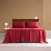 1Pcs Organic Bamboo Flat Bed Sheet Luxury Single Double Queen Size Flat Sheet (Pillowcase Need to Buy) 100% Bamboo Bed Linens 1