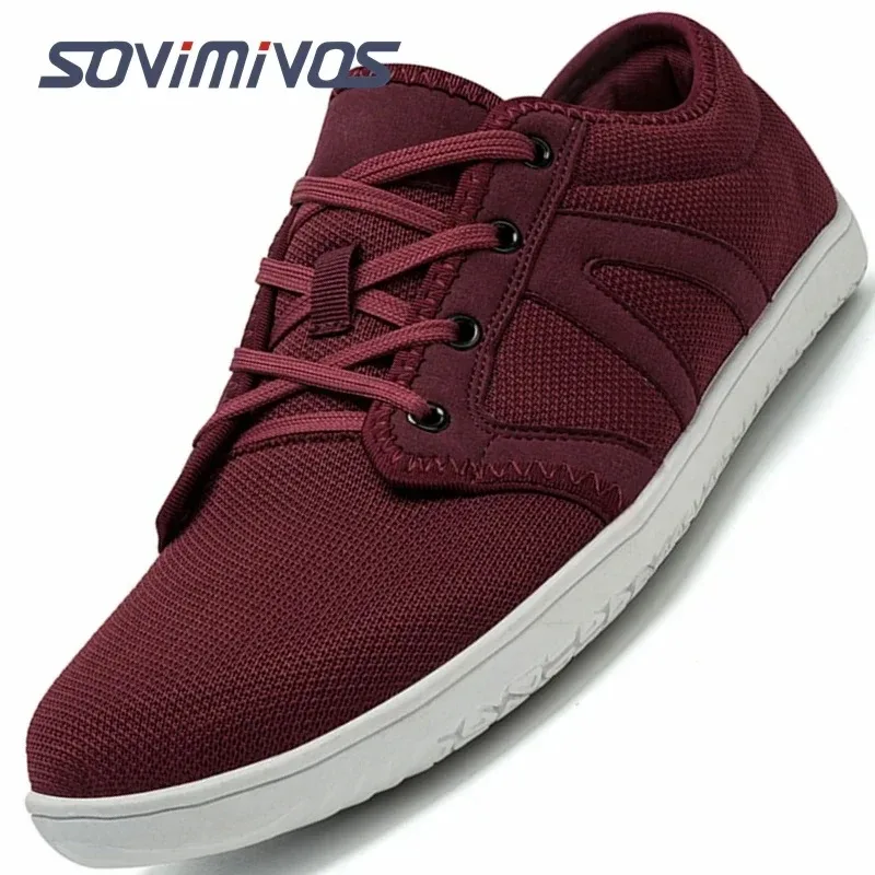 Men's Minimalist Trail Runner Wide Toe Box Barefoot Inspired Fitness Deadlift Shoes Water Shoes for Men Beach