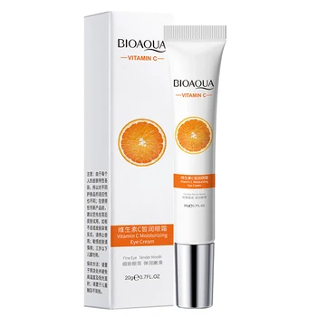 BIOAQUA Vitamin C Eye Cream Under Eye Dark Circle Remover Moisturizes Brightening Eyes Contour Eyes Skin Care Products 1