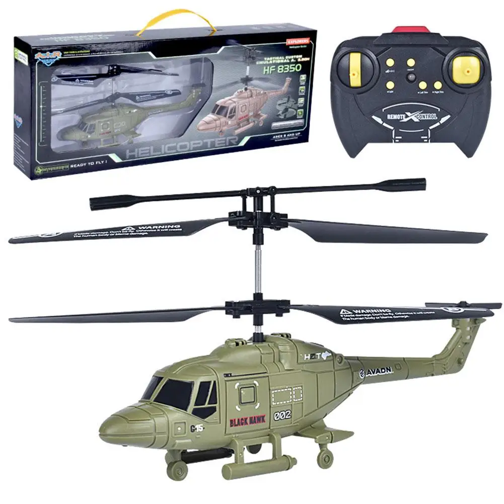 2.5 channel Remote Control Mini-aircraft Helicopter anti fall outdoor Simulation airplane helicopter Handheld Game Machine Model 4